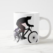 Grande Tasse Minimal Bicycle Art (Droite)