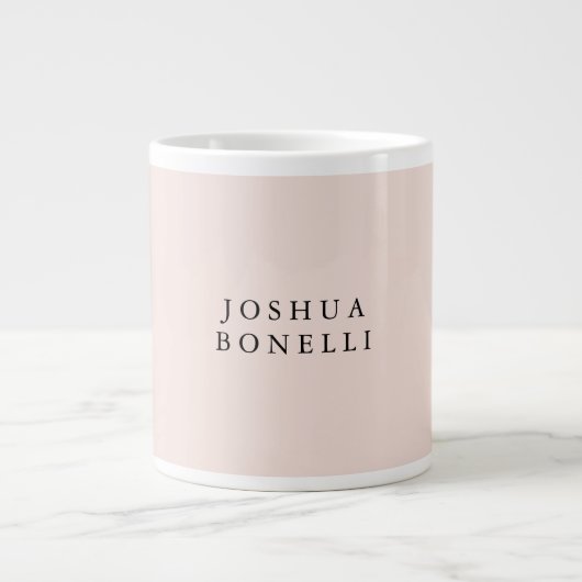Grande Tasse Minimaliste Simple Professionnel Remarquable (Devant)