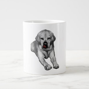 Grande Tasse Mischief in Scarlet Dots