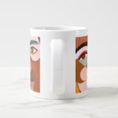 Grande Tasse Mise à jour de la face géographique (Dos)