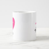 Grande Tasse Mode Amour Activé (Devant)
