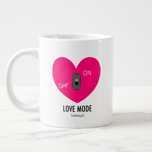 Grande Tasse Mode Amour Activé (Gauche)