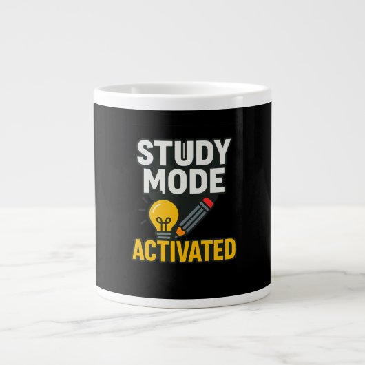 Grande Tasse Mode d'étude activé • Concentré (Devant)