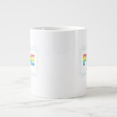 Grande Tasse Mode Fierté : Toujours activé – Conception Fierté (Devant)
