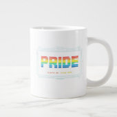 Grande Tasse Mode Fierté : Toujours activé – Conception Fierté (Droite)