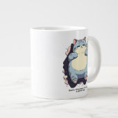 Grande Tasse Mode Minimum Activé – Humeur Relatable (Devant droit)