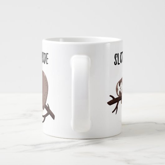 Grande Tasse Mode Sloth (Dos)