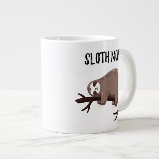 Grande Tasse Mode Sloth (Devant droit)