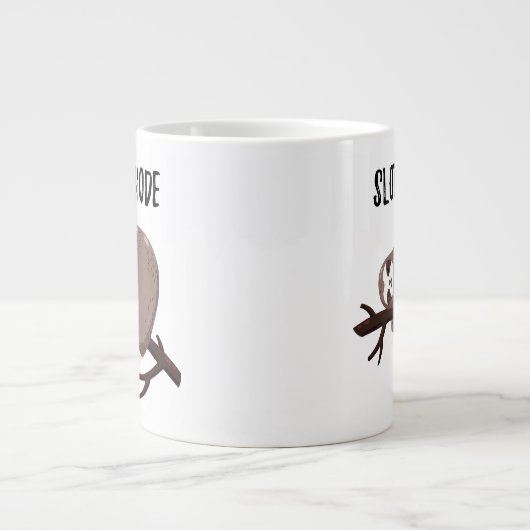 Grande Tasse Mode Sloth (Devant)