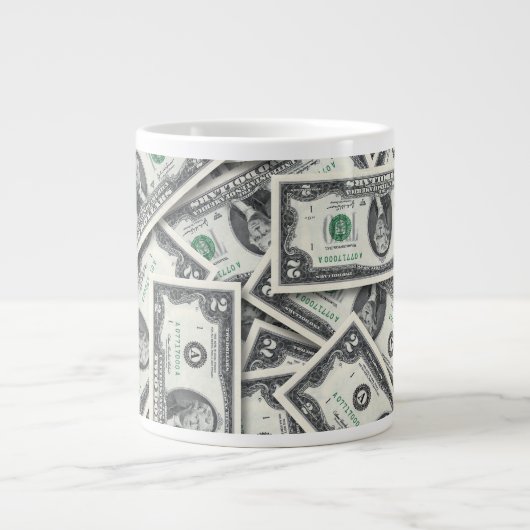 Grande Tasse Modèle de billet de 2 dollars (Devant)