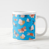 Grande Tasse Modèle de chats d'ange mignon (Droite)