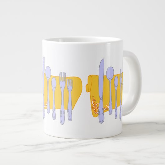 Grande Tasse Modèle de conception de Cuisine Dinnerware (Devant droit)