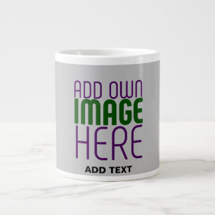 GRANDE TASSE MODÈLE DE TEXTE D'IMAGE ASH SIMPLE MODERNE
