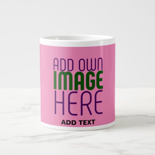 GRANDE TASSE MODÈLE DE TEXTE D'IMAGE CHAUD MODERNE ÉDITABLE (Devant)