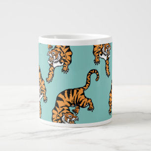 Grande Tasse Modèle de tigre d'Asie