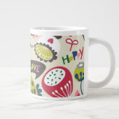 Grande Tasse Modèle floral 11 (Droite)
