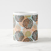 Grande Tasse Modèle floral 7 (Devant)