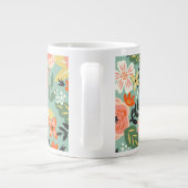 Grande Tasse Modèle floral du jardin (Dos)