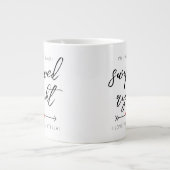 Grande Tasse Modern Swiped Right Personalized (Devant)