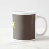 GRANDE TASSE MODERNE ÉDITABLE SIMPLE CAFÉ IMAGE MODÈLE TEXTE (Droite)