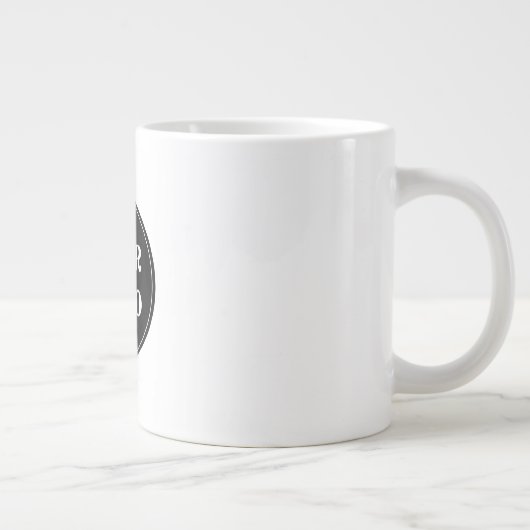 Grande Tasse Moderne, élégant, élégant et personnalisable (Droite)