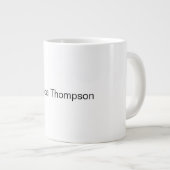 Grande Tasse Moderne élégant Plain Simple Professionnel (Devant droit)