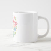 Grande Tasse Moins de réflexion, plus de vie (Droite)