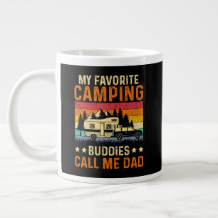 Grande Tasse Mon Camping Préféré - Les Potes M'appellent Papa