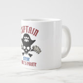 Grande Tasse Mon capitaine | International Talk Like a Pirate d (Devant droit)