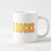 Grande Tasse Mon Mari Rocks (Droite)