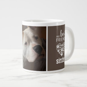 Grande Tasse Mon meilleur ami animal de compagnie photo personn