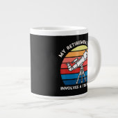 Grande Tasse Mon plan de retraite implique un télescope (Devant droit)