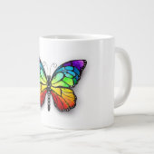 Grande Tasse Monarque papillon arc-en-ciel (Devant droit)