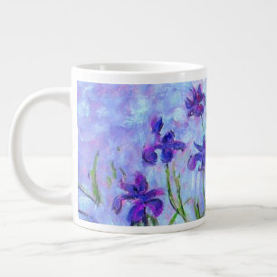 Grande Tasse Monet Lilac Irises