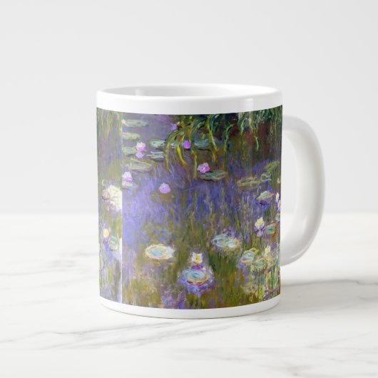 Grande Tasse Monet Water Lilies Fine Art (1922) (Devant droit)