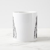 Grande Tasse Monkey Astronaut (Devant)