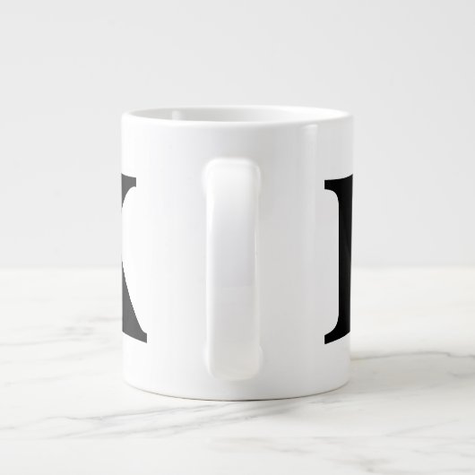 Grande Tasse Monogramme (Dos)