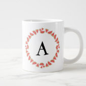 Grande Tasse Monogramme circulaire de pastèque (Droite)