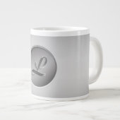 Grande Tasse Monogramme "Lettre L" (Devant droit)