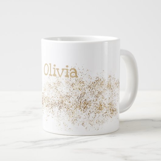 Grande Tasse Monogramme "O" Jumbo Soupe de crème glacée (Devant droit)