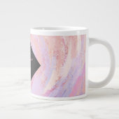 Grande Tasse Monogramme rose clair (Droite)