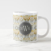 Grande Tasse Monogramme | Tapestry Rosette II (Droite)