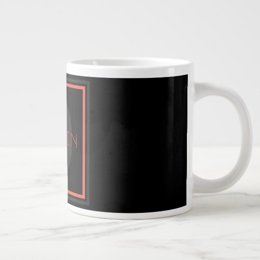 Grande Tasse Monogramme unique (Droite)