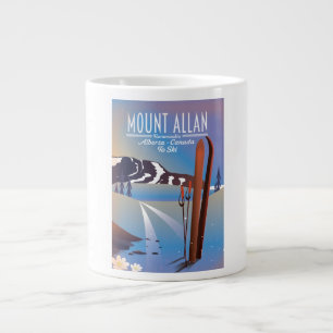 Grande Tasse Mont Allan, Kananaskis, Alberta, Canada ski
