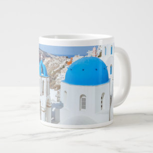 Grande Tasse Monuments   Greek Blue Domed Churches