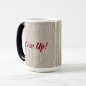 Grande tasse Morphing personnalisée avec le coeur (Devant gauche)