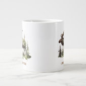 Grande Tasse Mossy Moose Wildlife Portrait, personnalisé (Devant)