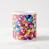 Grande Tasse Motif 3 de crânes (Devant)