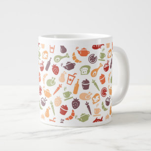 Grande Tasse Motif 3 de nourriture