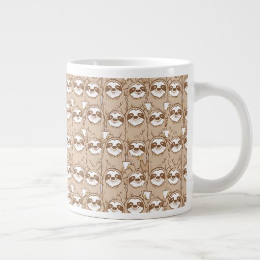 Grande Tasse Motif à café (Droite)